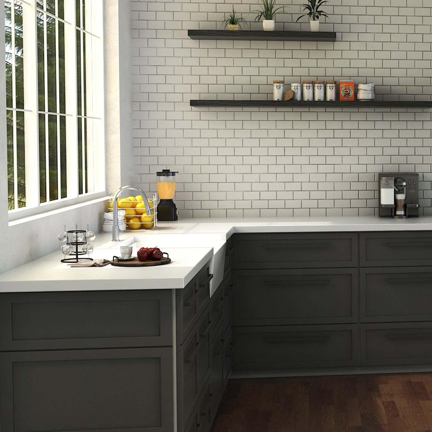 GEM-KF-CH - Gemini Kitchen Faucet in Chrome