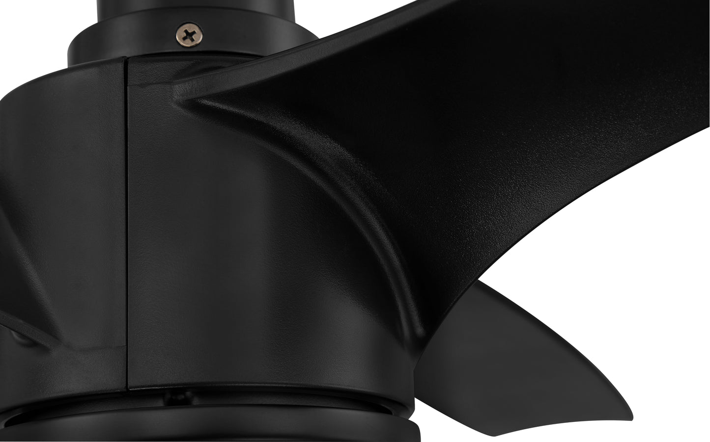 PHB60FB3-NWF - Phoebe 60" Indoor/Outdoor Ceiling fan no Wifi 60" 3 Blade Indoor Outdoor Ceiling Fan with Light Kit - Flat Black