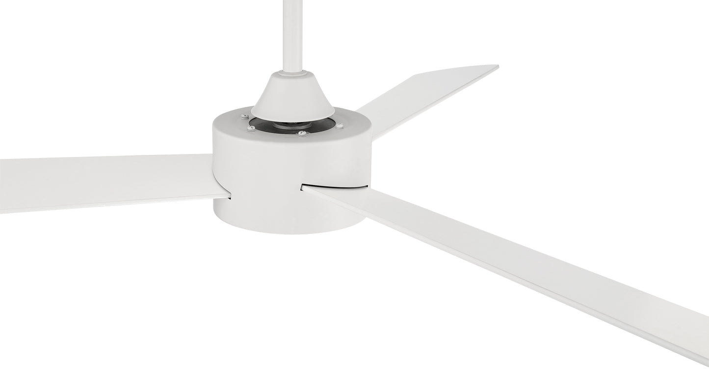PRV52MWW3-NWF - Provision 52" Indoor/Outdoor Ceiling Fan no Wifi 52" 3 Blade Indoor Outdoor Ceiling Fan - Matte White