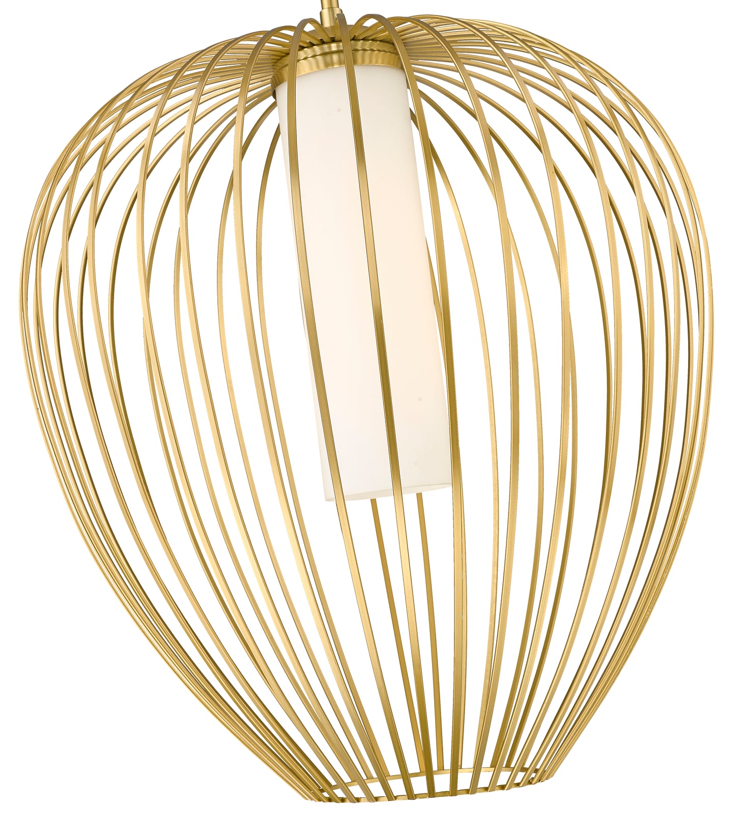 7507-22MGLD - Savanti 1 Light 22" Pendant - Modern Gold