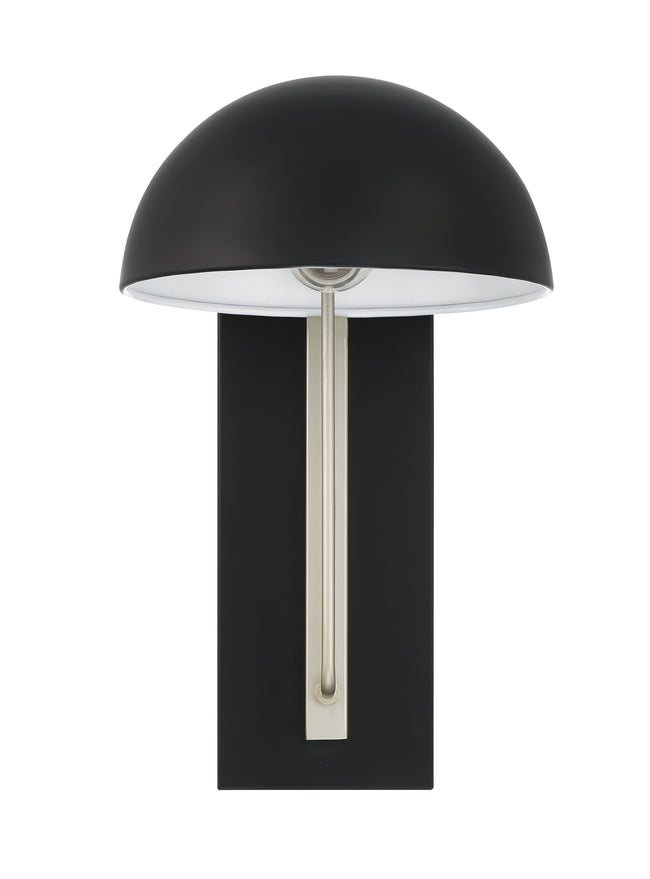 ZA4914-MNSA - Kahn 1 Light 17" High Outdoor Wall Lantern - Midnight / Satin Aluminum