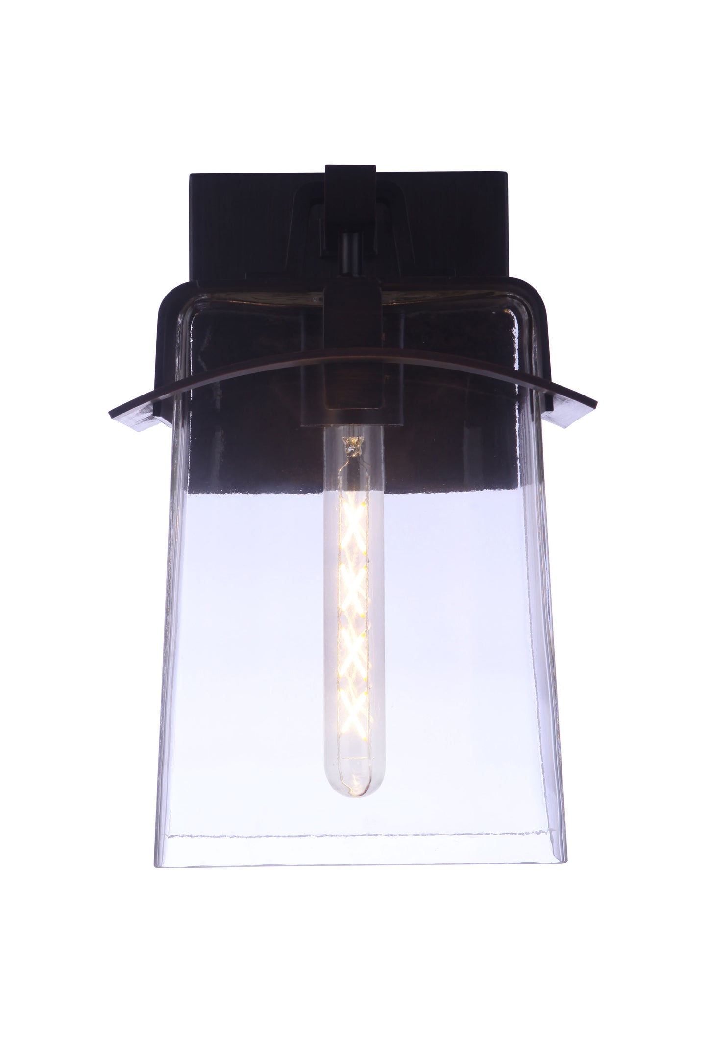 ZA6014-ABZ - Smithy 1 Light 13.63" High Outdoor Wall Lantern - Aged Bronze Brushed