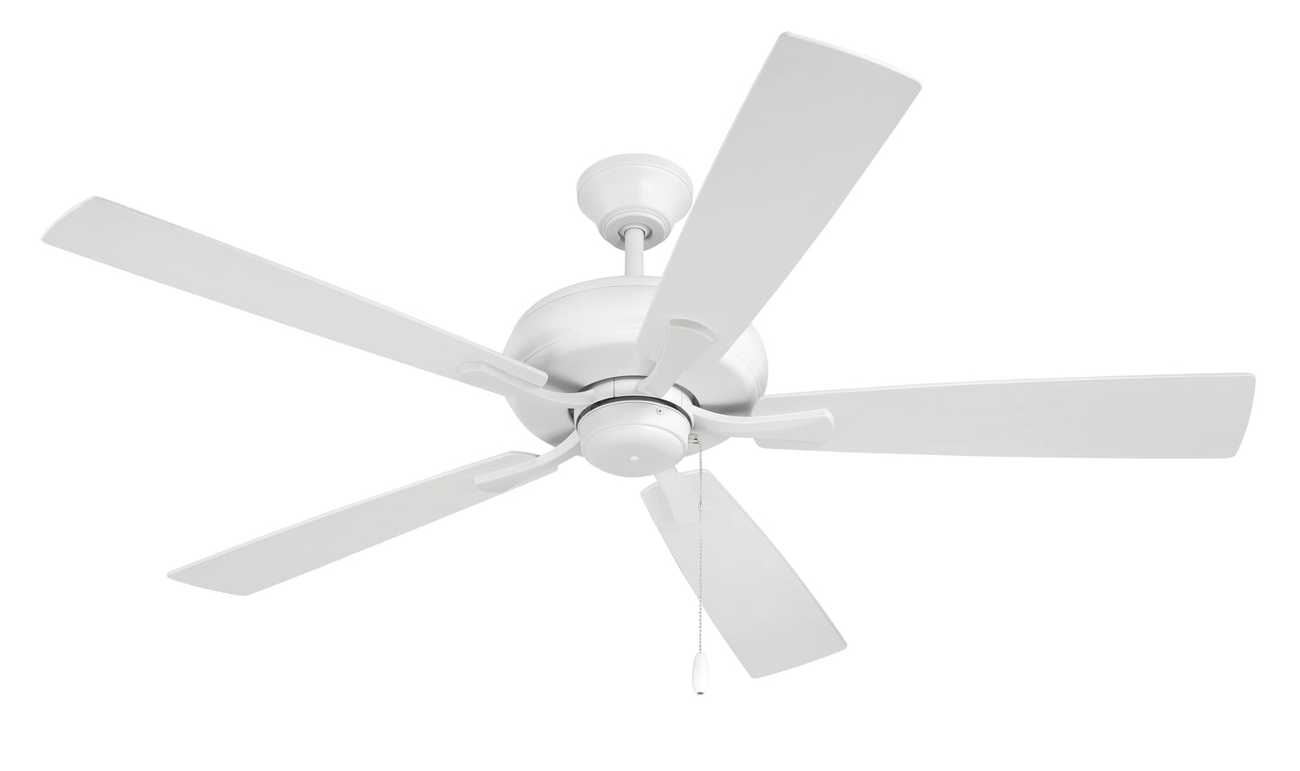 ECF52W5-WWOK - Eos 52" 5 Blade Ceiling Fan with Light Kit - White