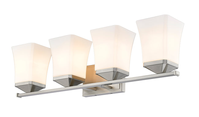 1939-4V-BN - Darcy 4 Light 28" Vanity - Brushed Nickel