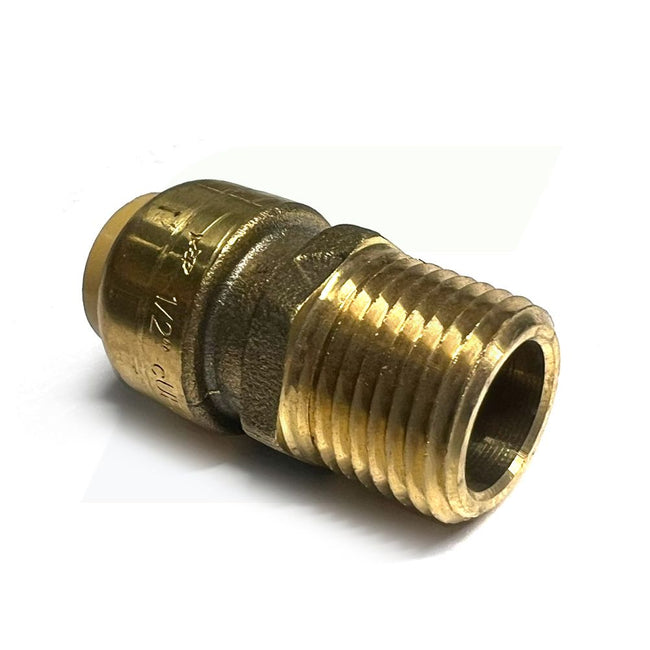 SharkBite U120LF - 1/2" SharkBite x 1/2" MNPT Straight Lead Free Adapter