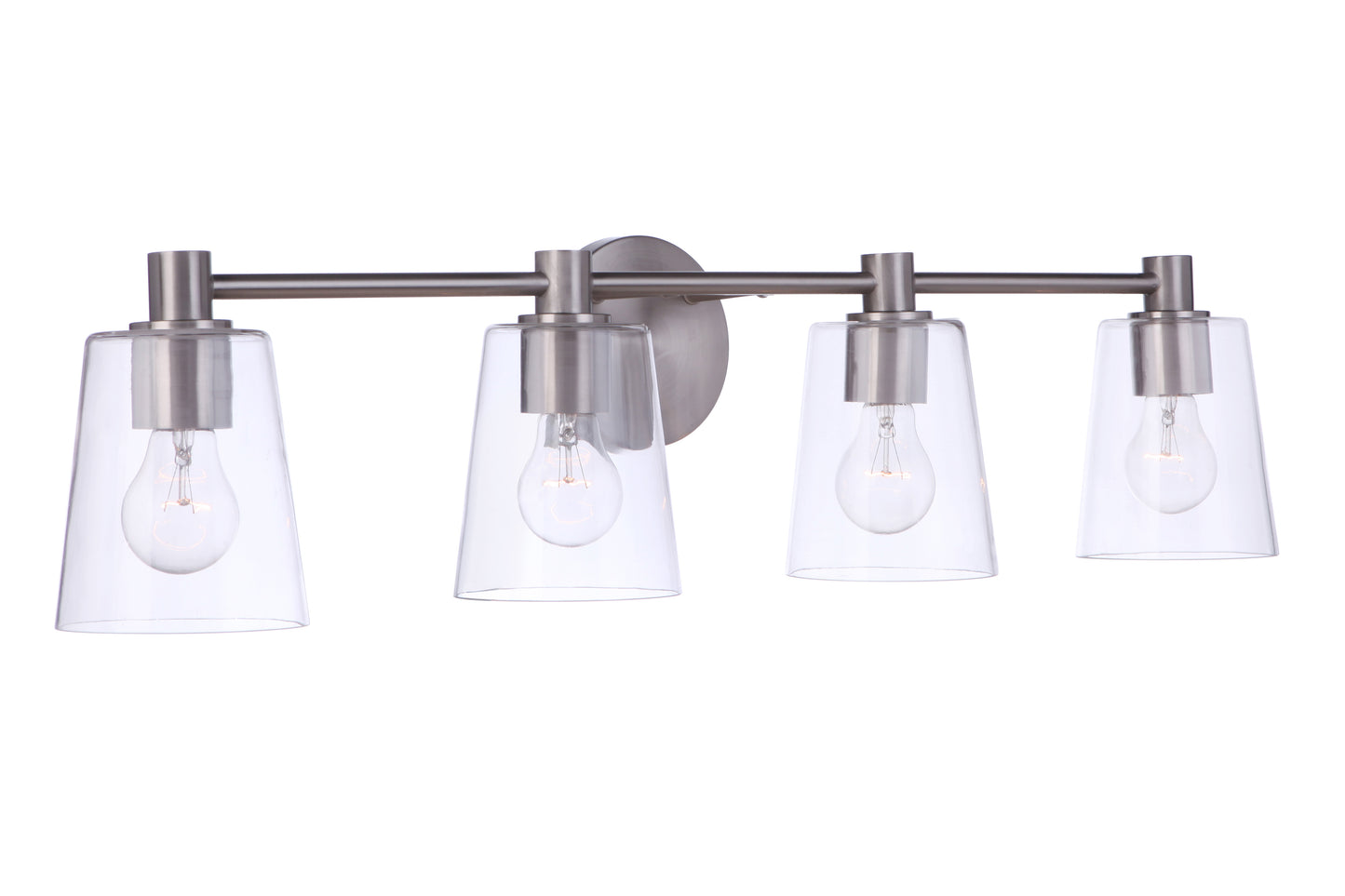 12633BNK4 - Emilio 4 Light 33" Wide Vanity Light - Brushed Nickel