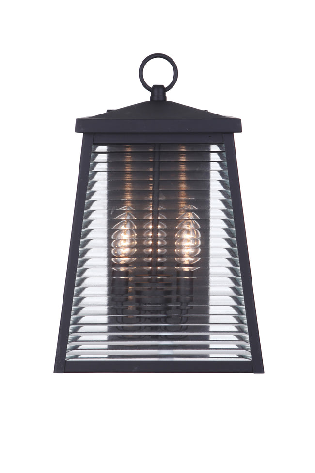 ZA4114-MN - Armstrong 3 Light 13.25" High Outdoor Wall Lantern - Midnight