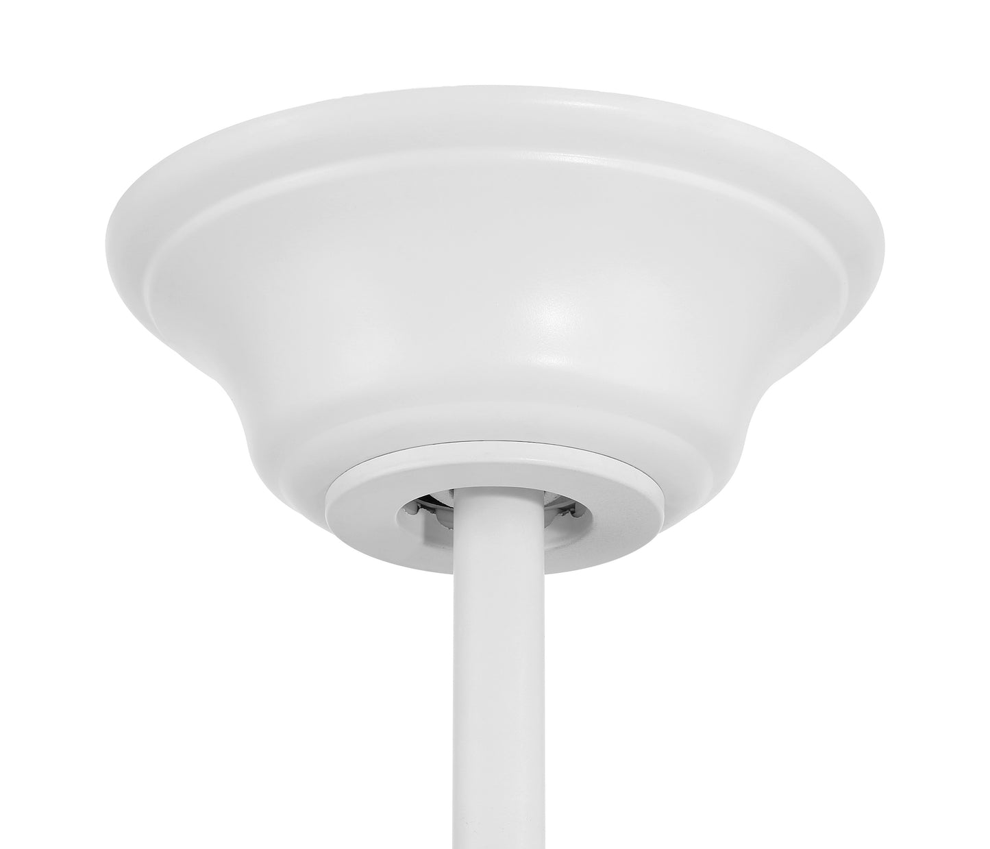 SNT60MWW5 - Santori 60 Indoor/Outdoor 60" 5 Blade Indoor Outdoor Ceiling Fan with Light Kit - Matte White