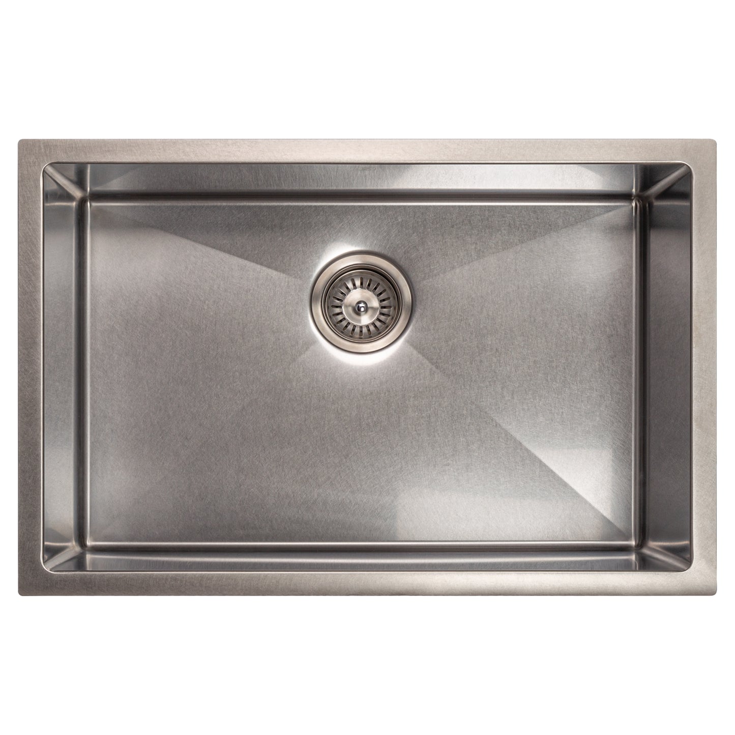SRS-27 - 27" Meribel Undermount Single Bowl Stainless Steel Kitchen Sink with Bottom Grid