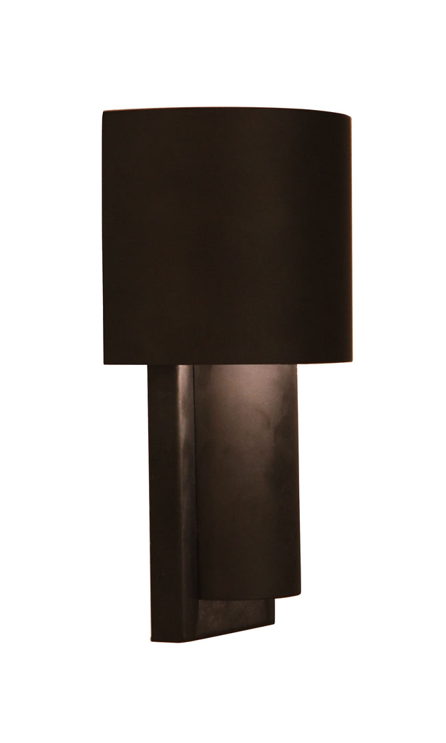 ZA5102-MN-LED - Midtown 1 Light 10.88" High Outdoor Pocket Lantern - Midnight