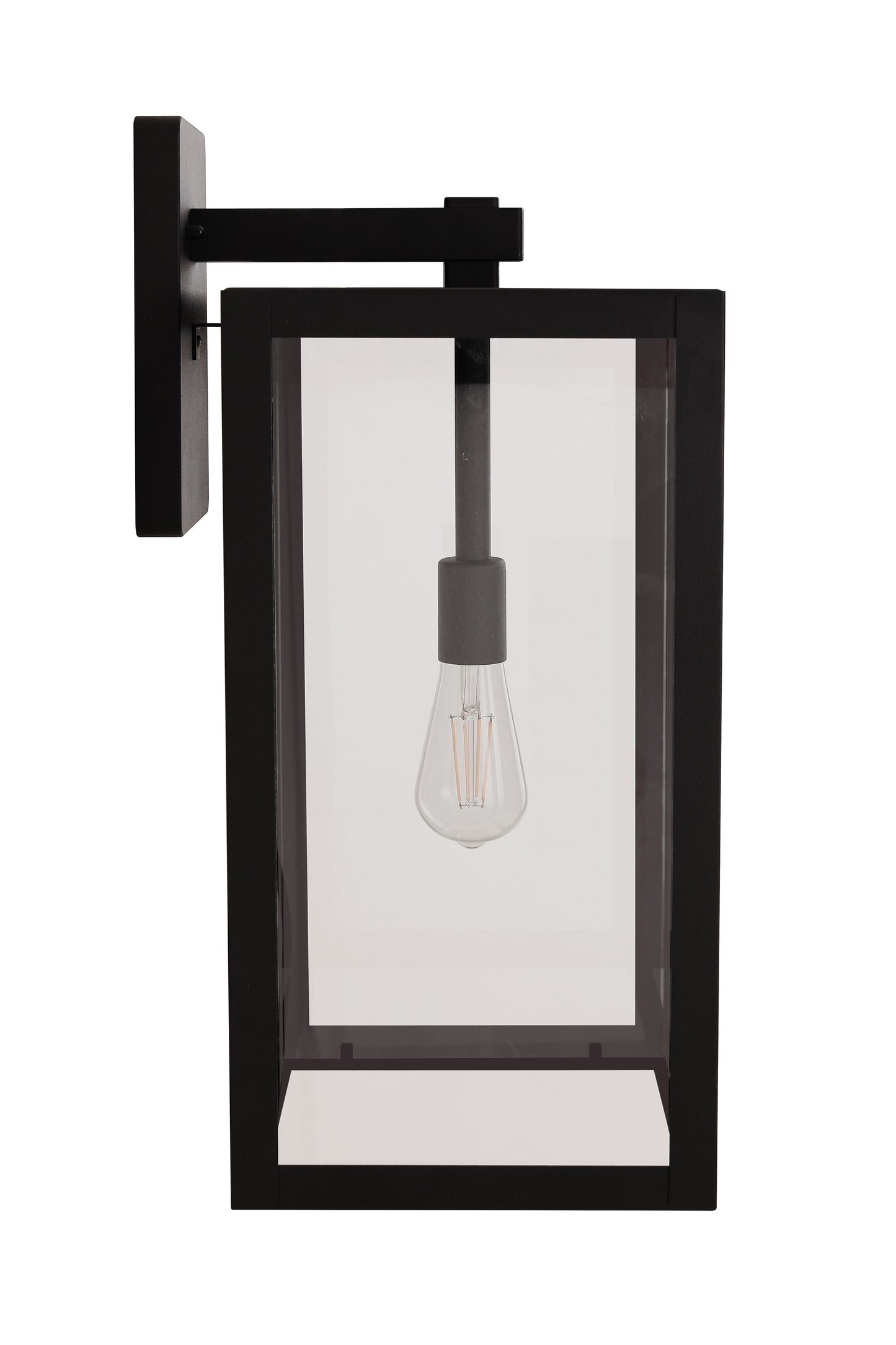 ZA7134-TB - Harris 1 Light 22" High Outdoor Wall Lantern - Textured Black