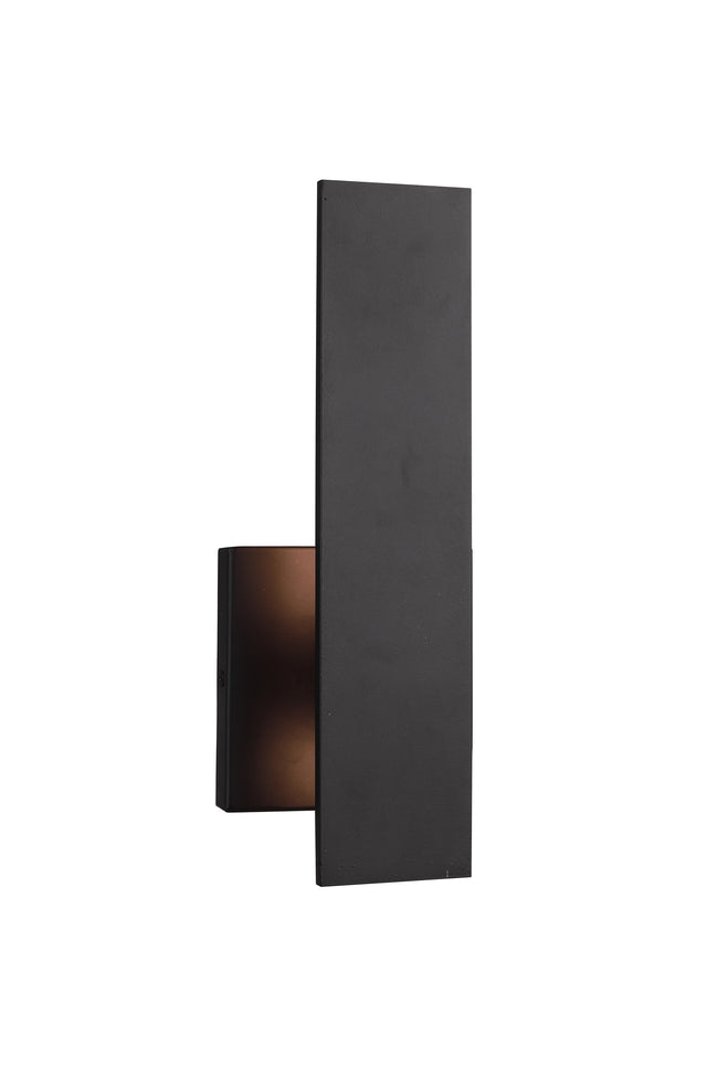 ZA2650-MN-LED - Rens 1 Light 12" High Outdoor Wall Lantern - Midnight