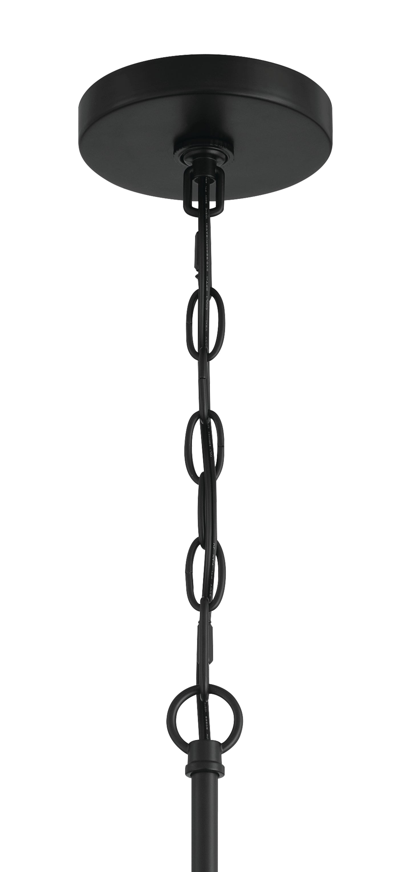 60291-FB - Lyndsey 1 Light 5" Wide Mini Pendant - Flat Black