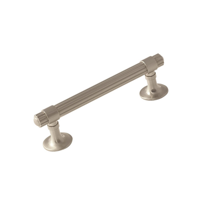 BP36621G10 - 3-3/4" Center-to-Center - Sea Grass Cabinet Pull - Satin Nickel