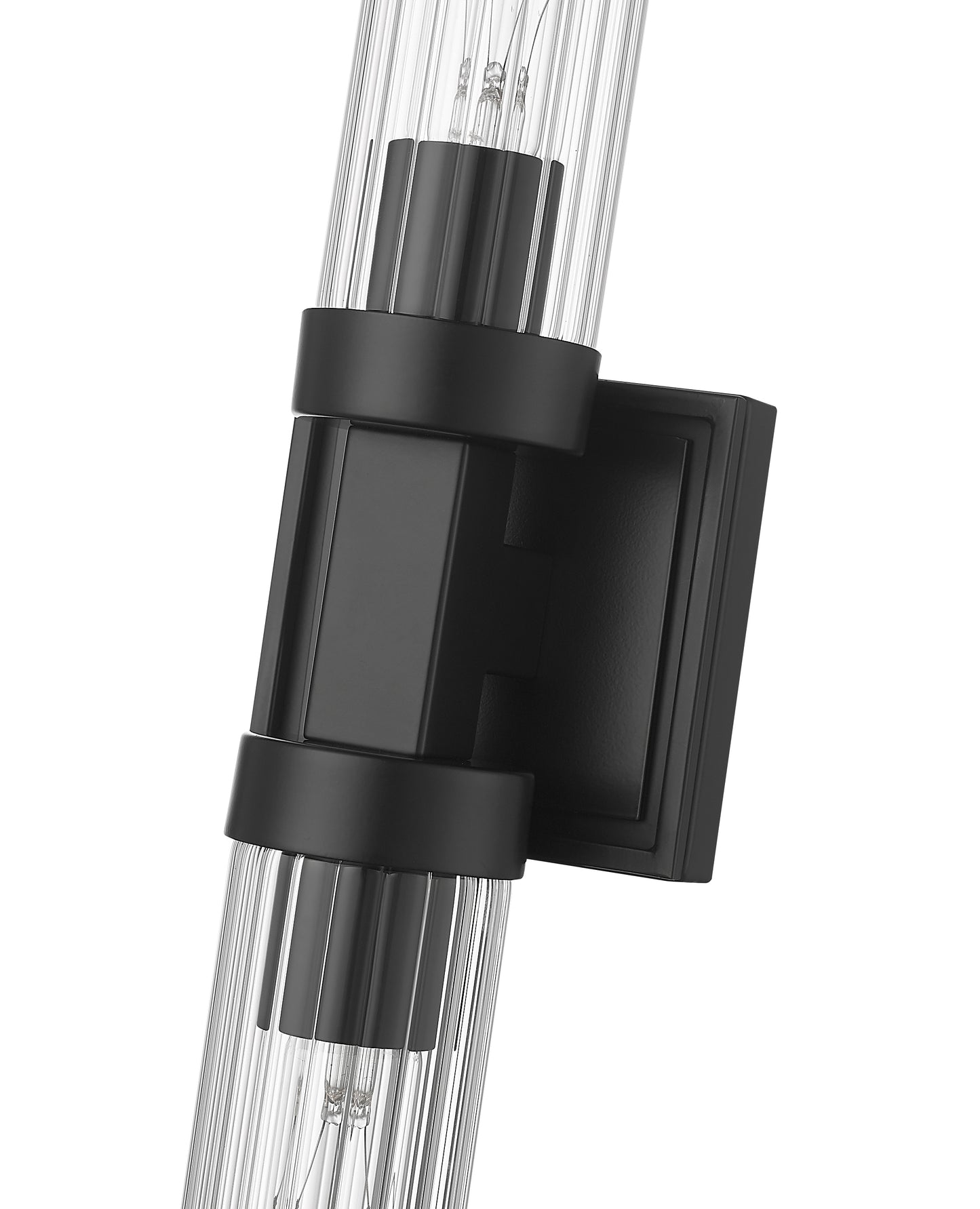 740-2W-MB - Beau 2 Light Wall 27" Sconce - Matte Black