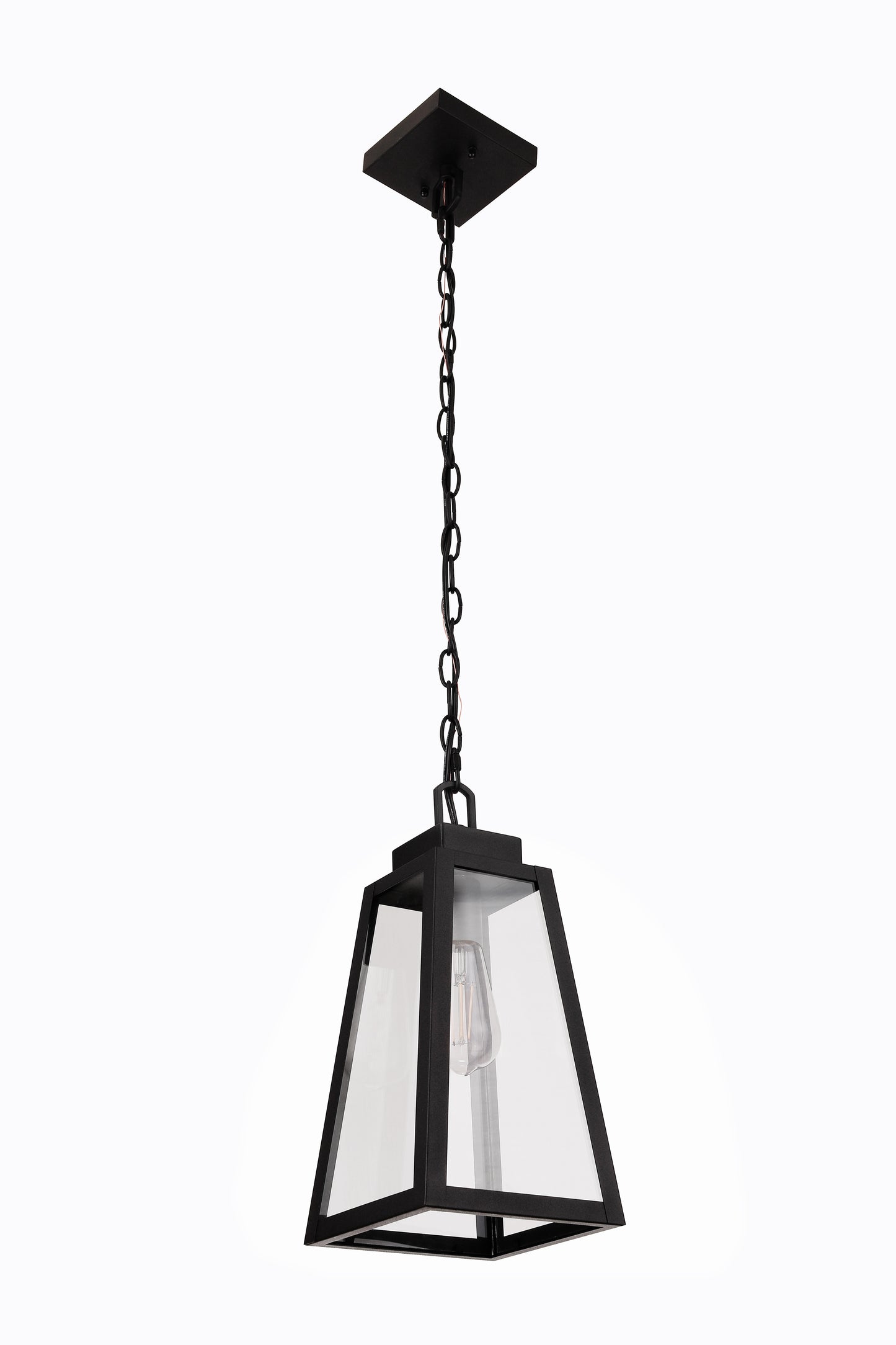 ZA6911-TB - Sorano 1 Light 7.25" Wide Outdoor Pendant - Textured Black