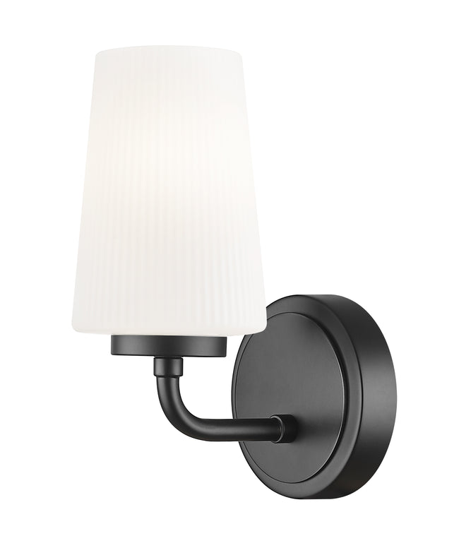7005-1S-MB - Montford 1 Light Wall 10" Sconce - Matte Black