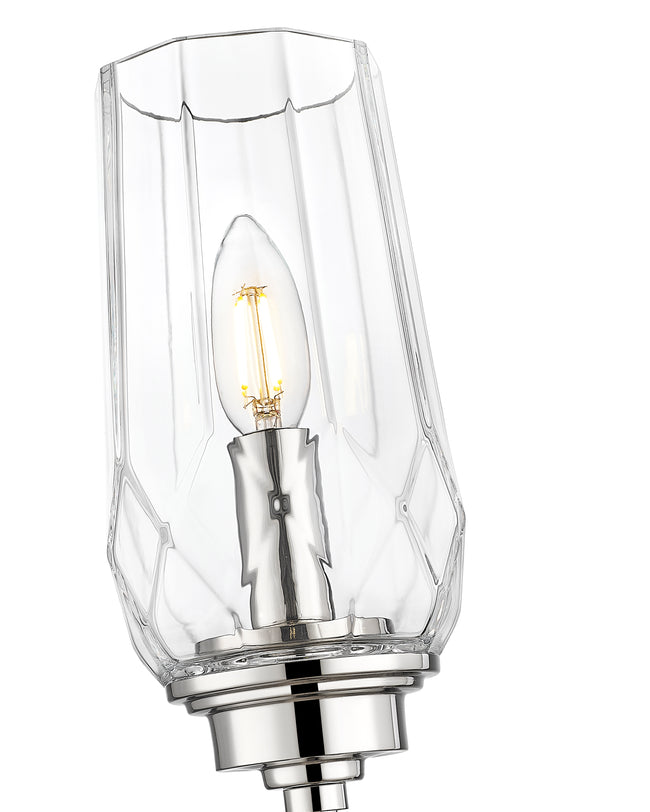 2015-1S-PN - Cosmo 1 Light Wall 25" Sconce - Polished Nickel