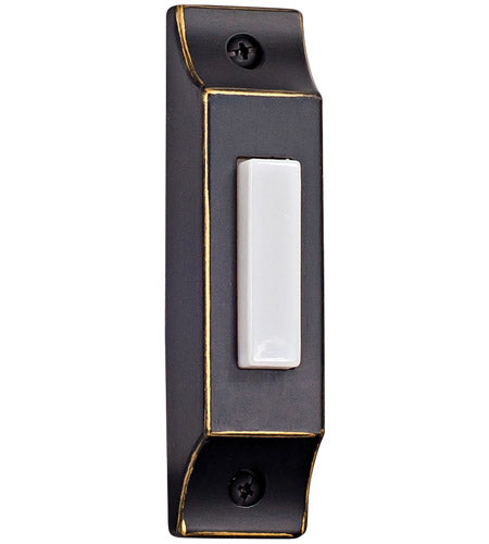 BSCB-AZ - Push Button-Surface Mount 1 Light 0.93" Wide Chime Button - Antique Bronze