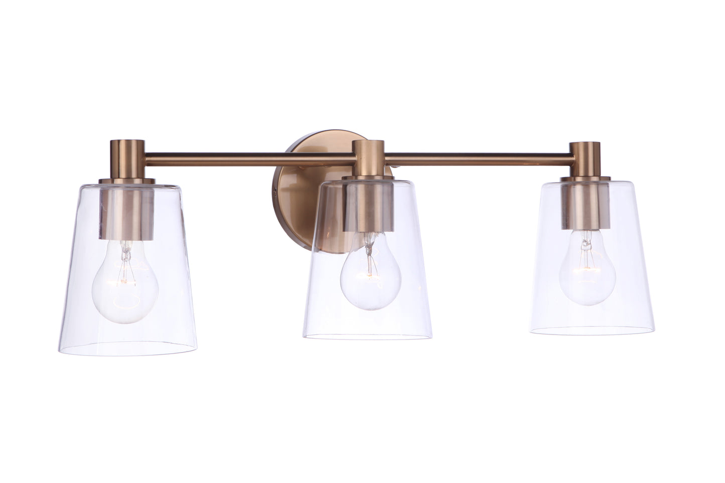 12623SB3 - Emilio 3 Light 23" Wide Vanity Light - Satin Brass