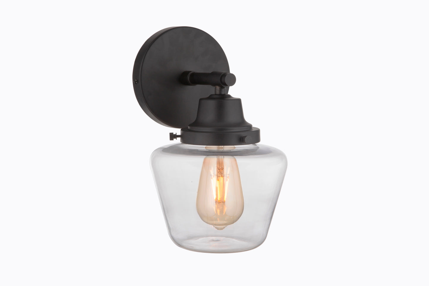 19507FB1 - Essex 1 Light 11.02" High Wall Sconce - Flat Black