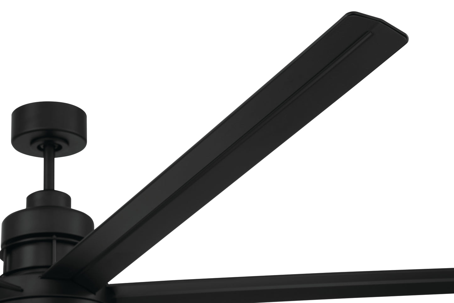 MND80FB6-NWF - Mondo 80" Indoor/Outdoor Ceiling Fan no Wifi 80" 6 Blade Indoor Outdoor Ceiling Fan with Light Kit - Flat Black