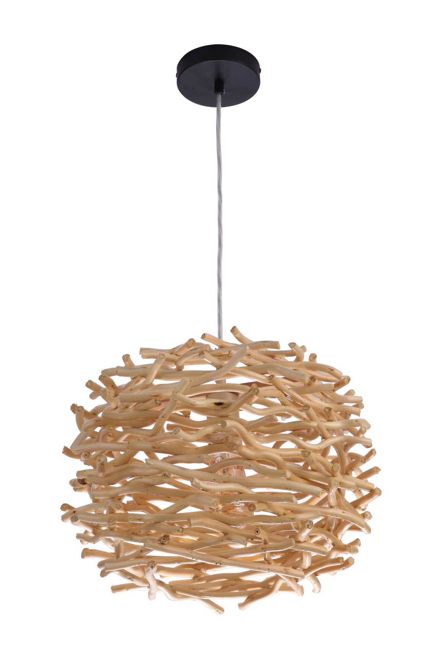 P2001-NT - 1 Light 16" Wide Pendant - Natural