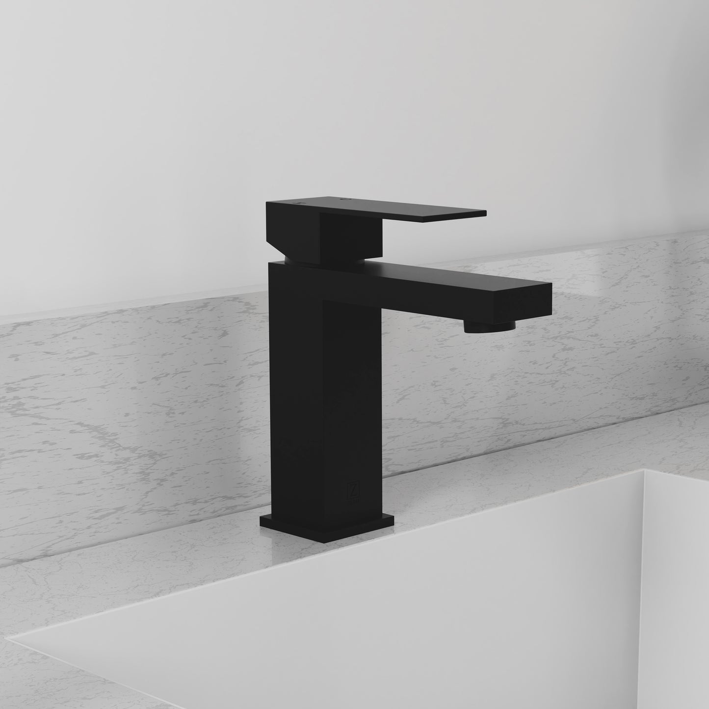 RBCN2-BF-MB - Rubicon Modern Single Handle Bath Faucet in Matte Black