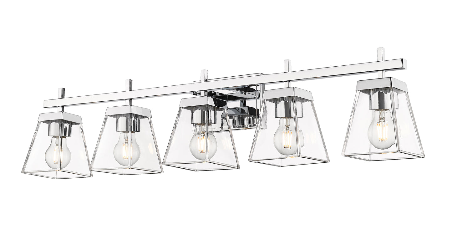 819-5V-CH - Lauren 5 Light 39" Vanity - Chrome