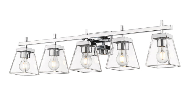 819-5V-CH - Lauren 5 Light 39" Vanity - Chrome