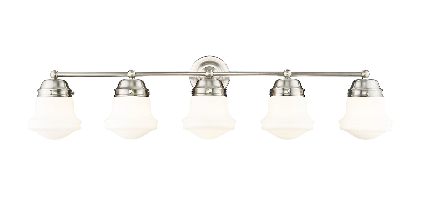 735-5V-BN - Vaughn 5 Light 41" Vanity - Brushed Nickel