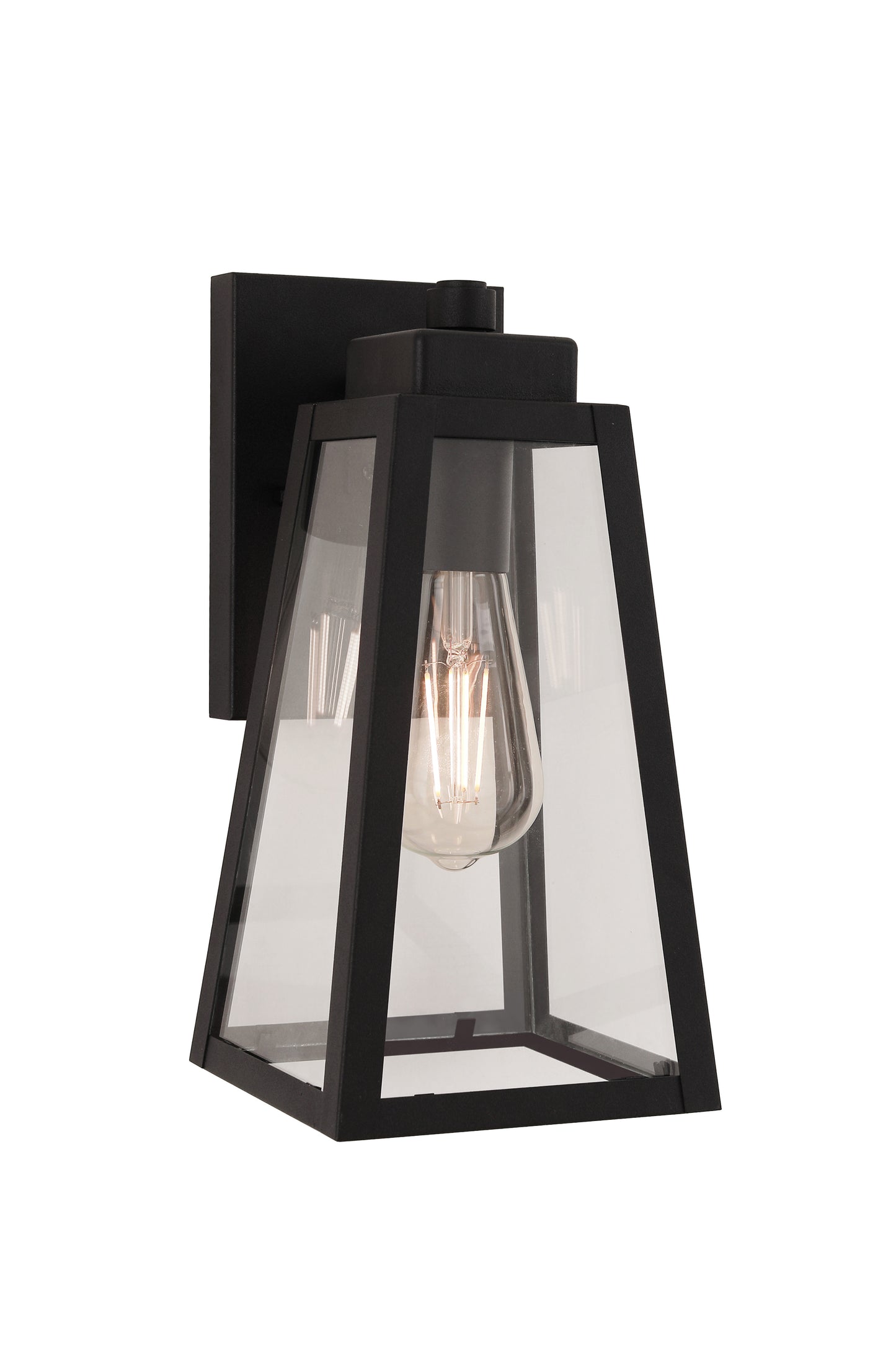 ZA6904-TB - Sorano 1 Light 11.63" High Outdoor Wall Lantern - Textured Black