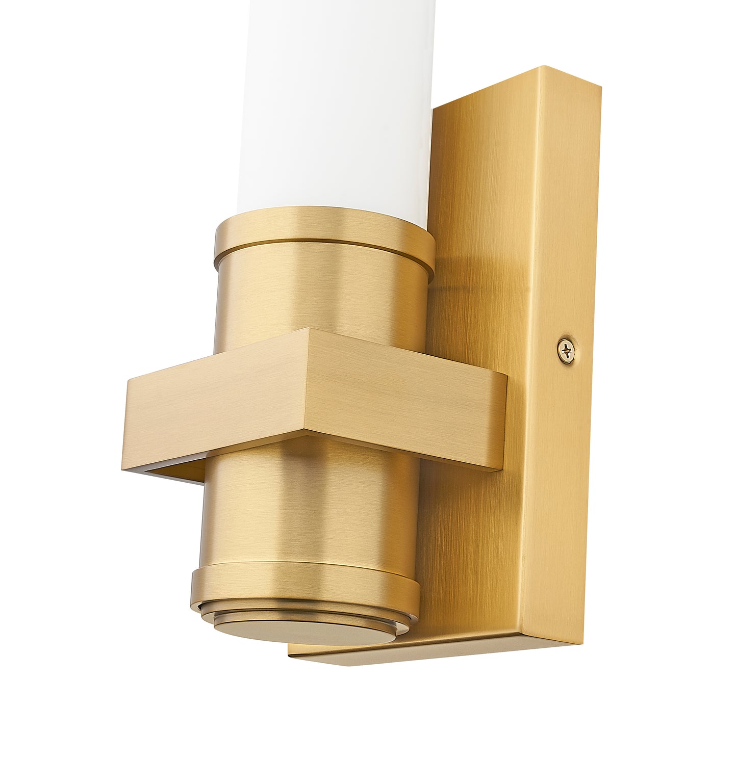 1019-1S-MGLD-LED - Idris 1 Light Wall 16" Sconce - Modern Gold