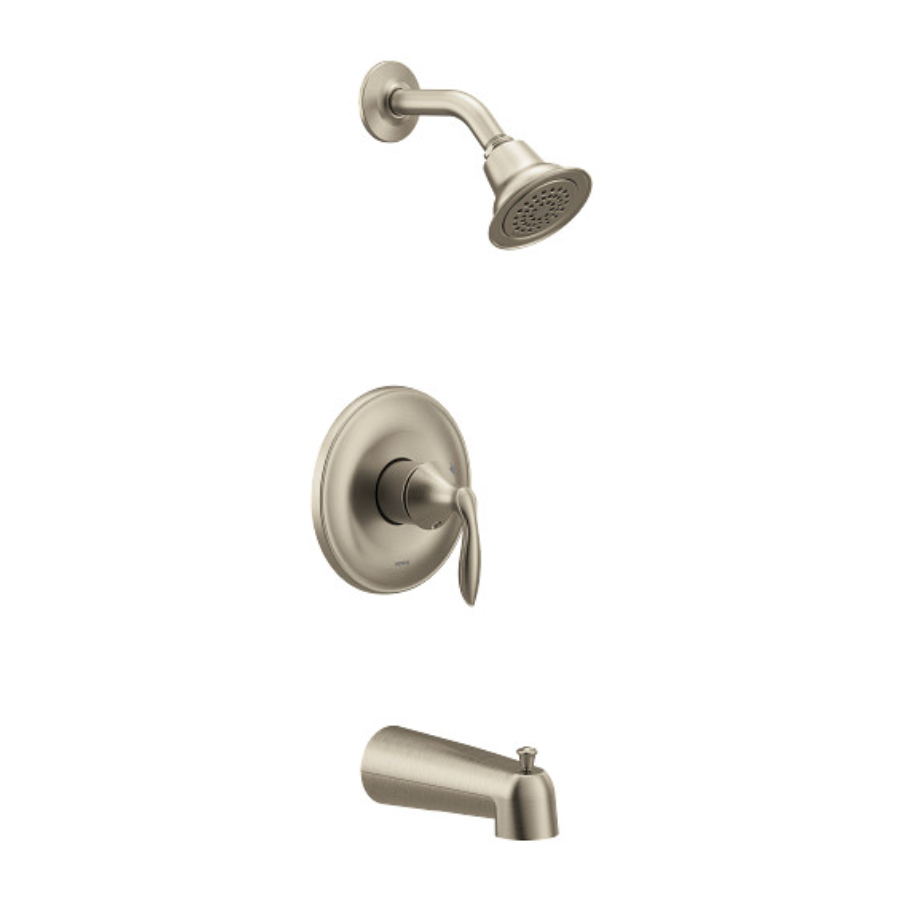 UT2133EPBN - Eva M-CORE 2-Series Tub/Shower - Brushed Nickel
