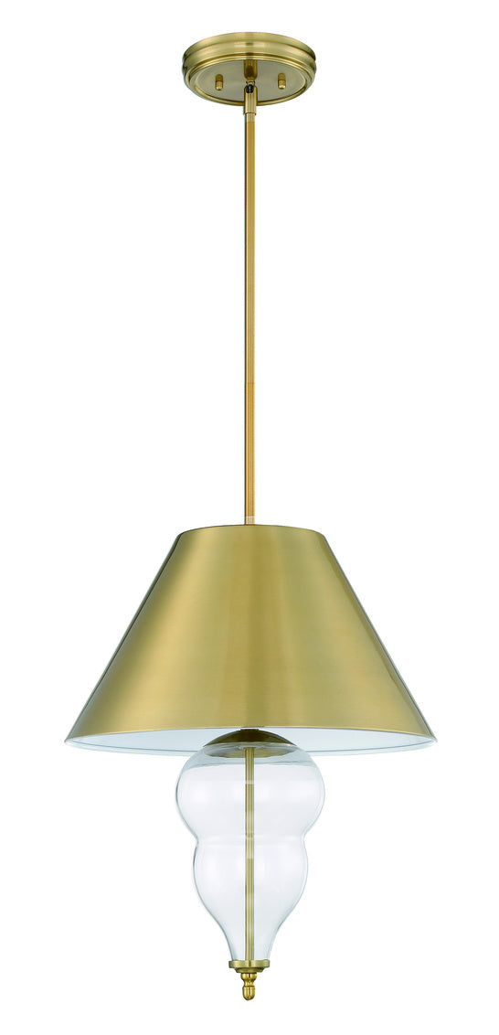 P955SB3 - 3 Light 16" Wide Pendant - Satin Brass
