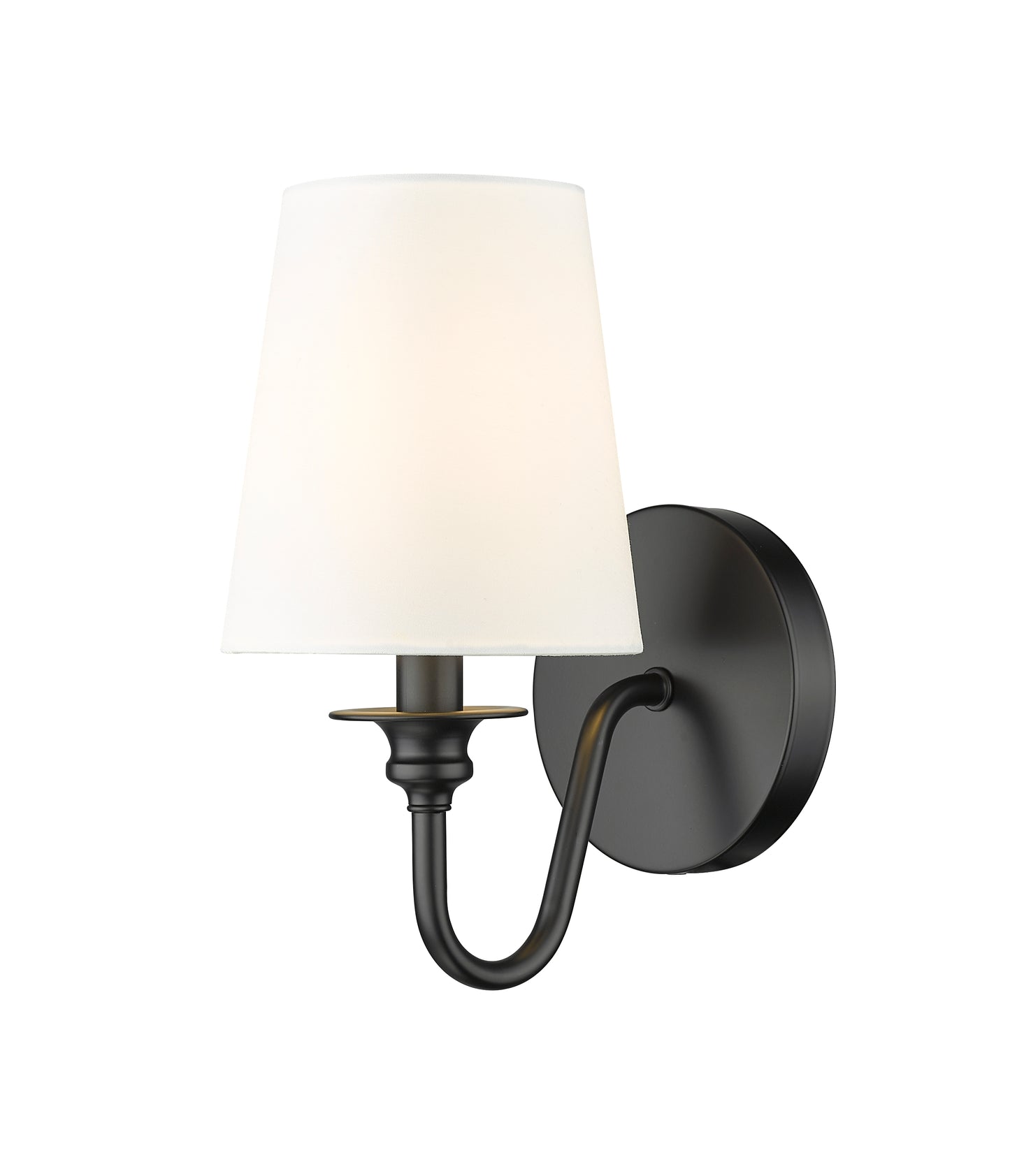 7509-1S-MB - Gianna 1 Light Wall 10" Sconce - Matte Black