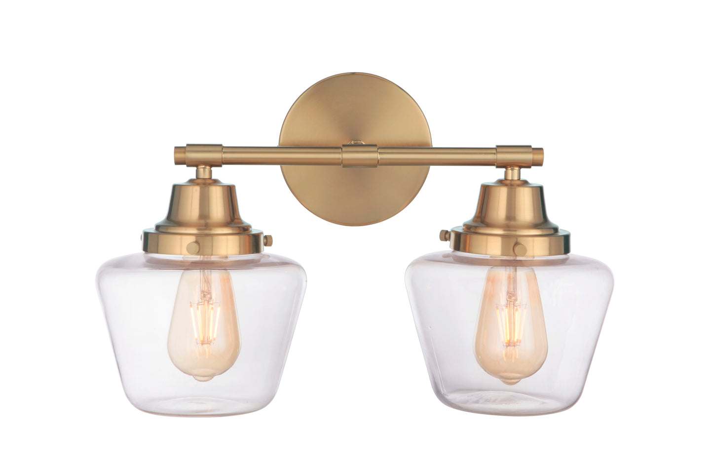 19518SB2 - Essex 2 Light 18" Wide Vanity Light - Satin Brass
