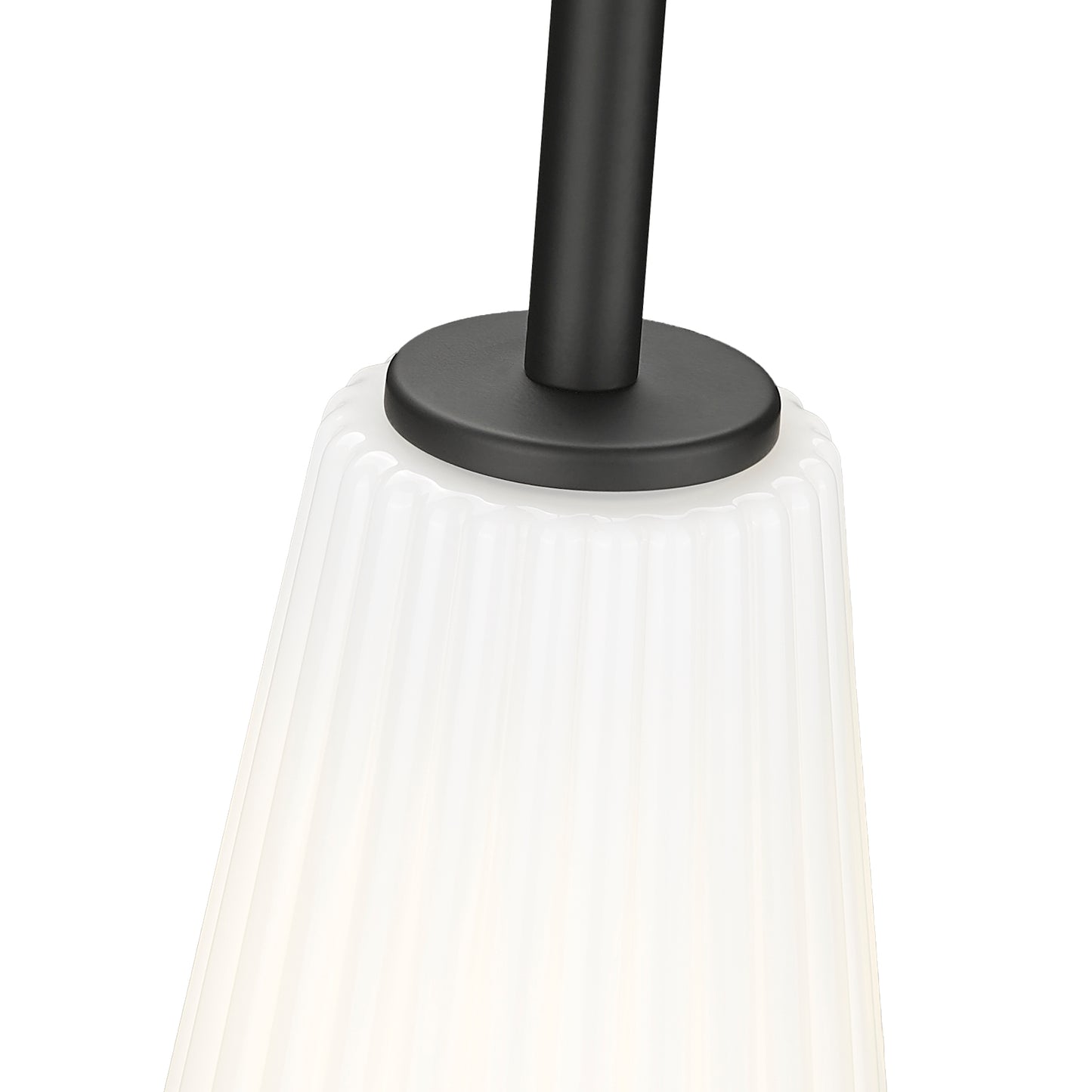 3043P6-ROD-MB - Farrell 1 Light 6" Pendant - Matte Black