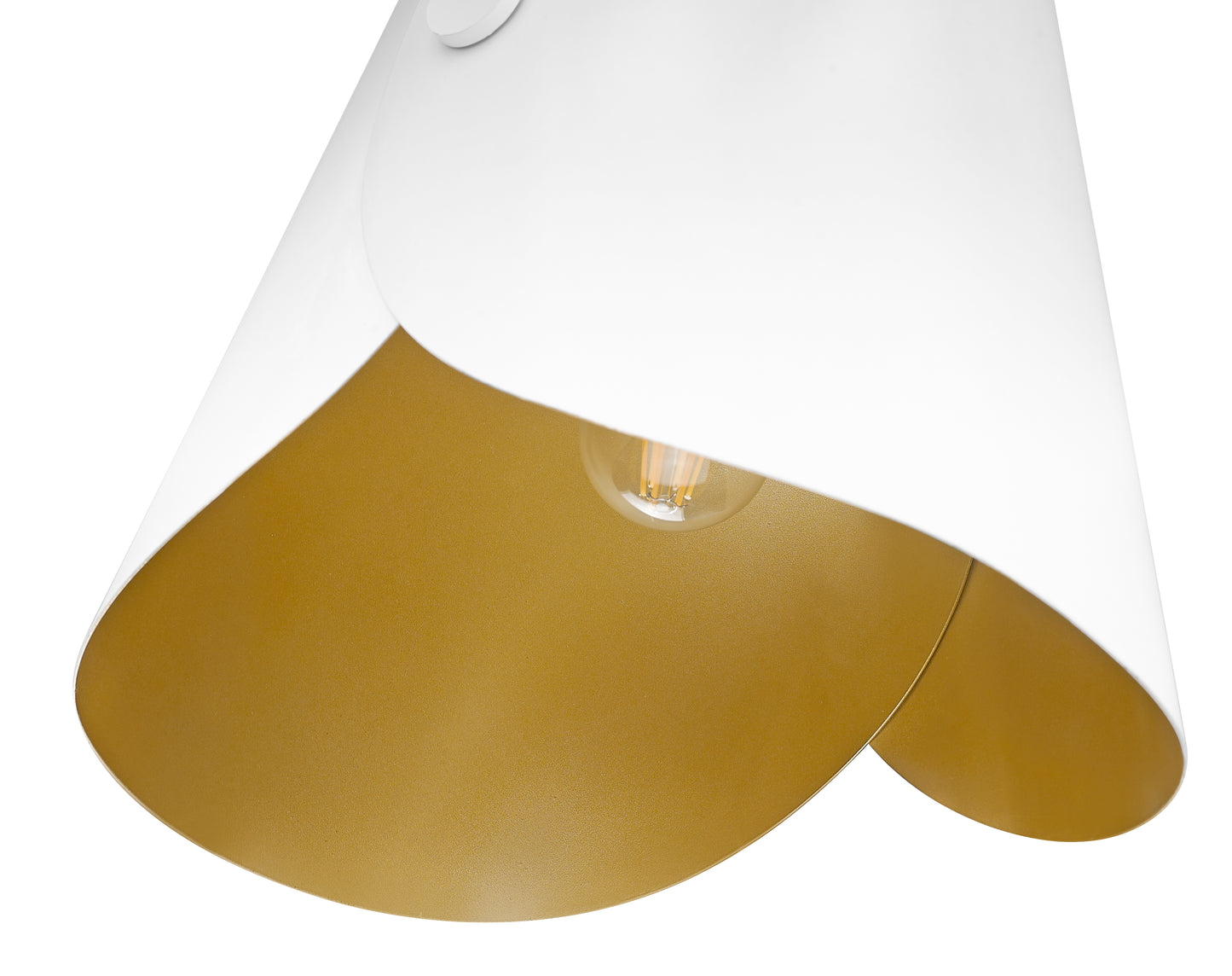 1951P11-MW - Salone 1 Light 10" Pendant - Matte White