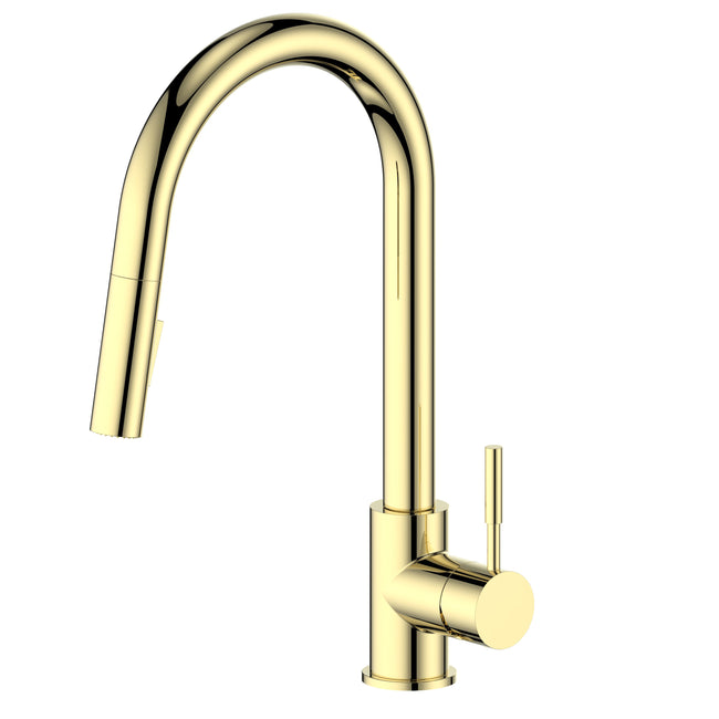 GEM-KF-PG - Gemini Kitchen Faucet in Polished Gold