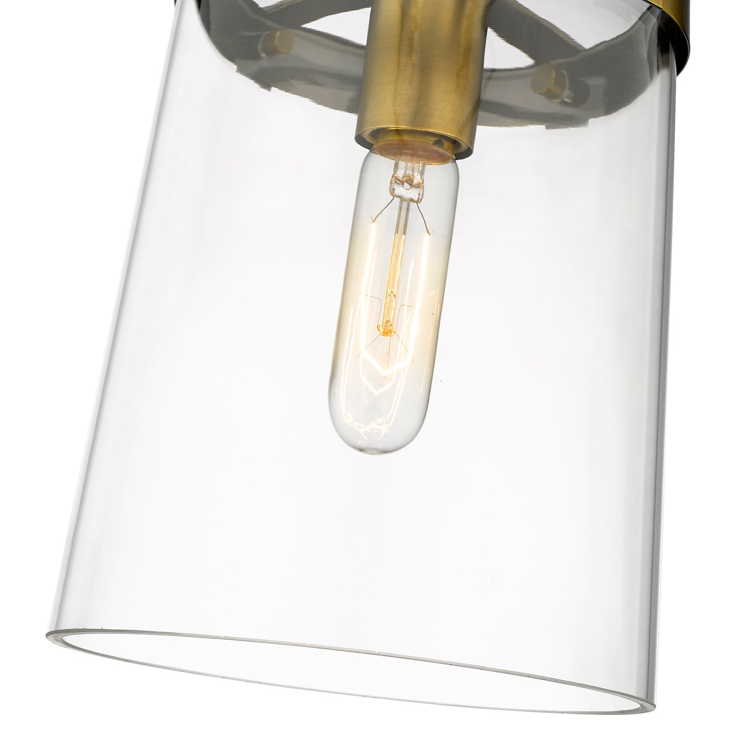 3032MP-RB - Callista 1 Light 8" Pendant - Rubbed Brass