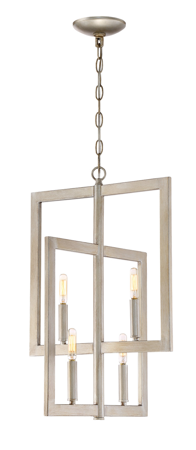 44934-GT - Portrait 4 Light 16" Wide Foyer Light - Gold Twilight