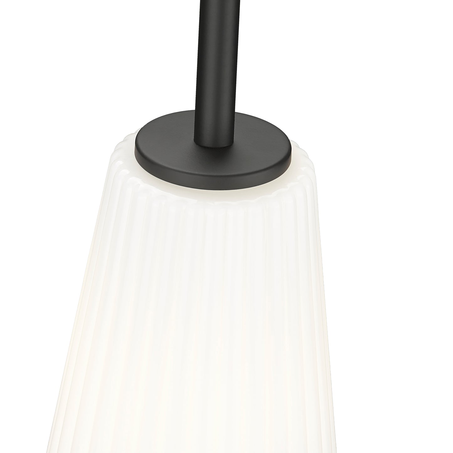 3043P7-ROD-MB - Farrell 1 Light 7" Pendant - Matte Black