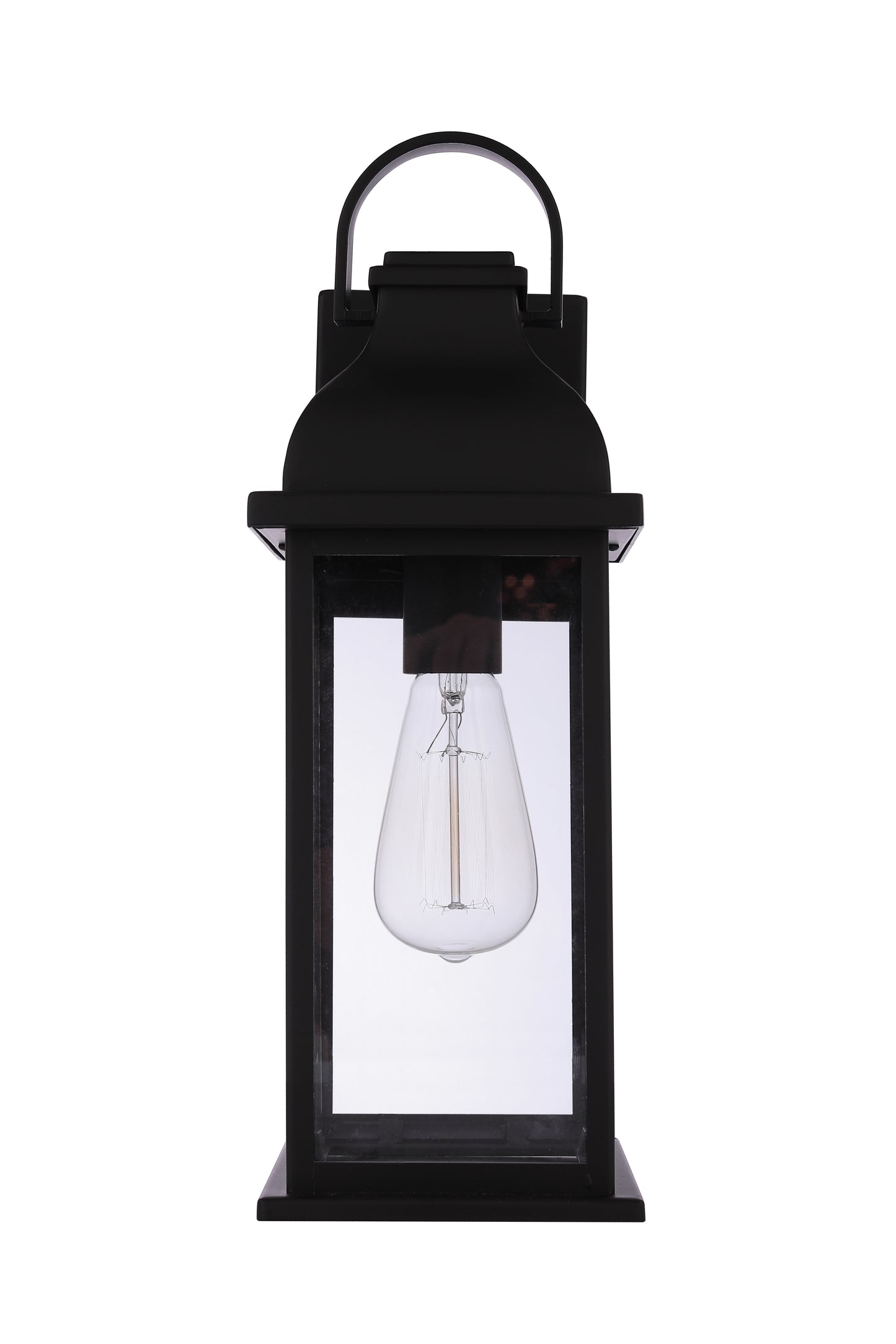 ZA7204-MN - Bent Tree 1 Light 16" High Outdoor Wall Lantern - Midnight