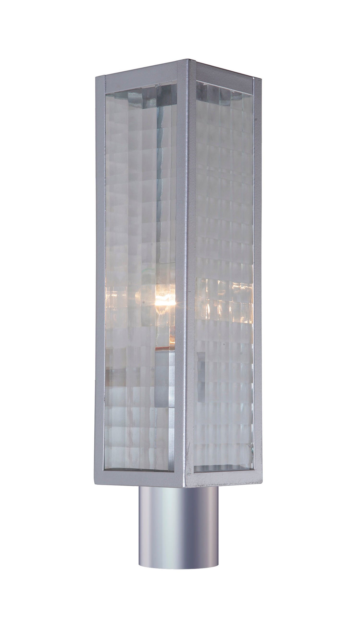 Z4525-CM-SC - Deka 1 Light 19" High Post Mount - Chromite