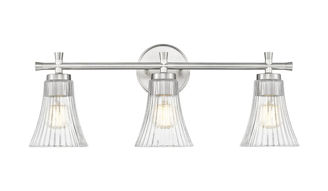 7519-3V-BN - Belle 3 Light 24" Vanity - Brushed Nickel