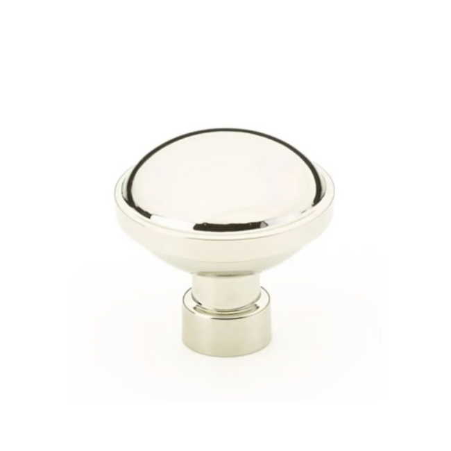 86695US14 - Brandt 1-1/4" Mushroom Cabinet Knob - Industrial Modern Collection - Polished Nickel
