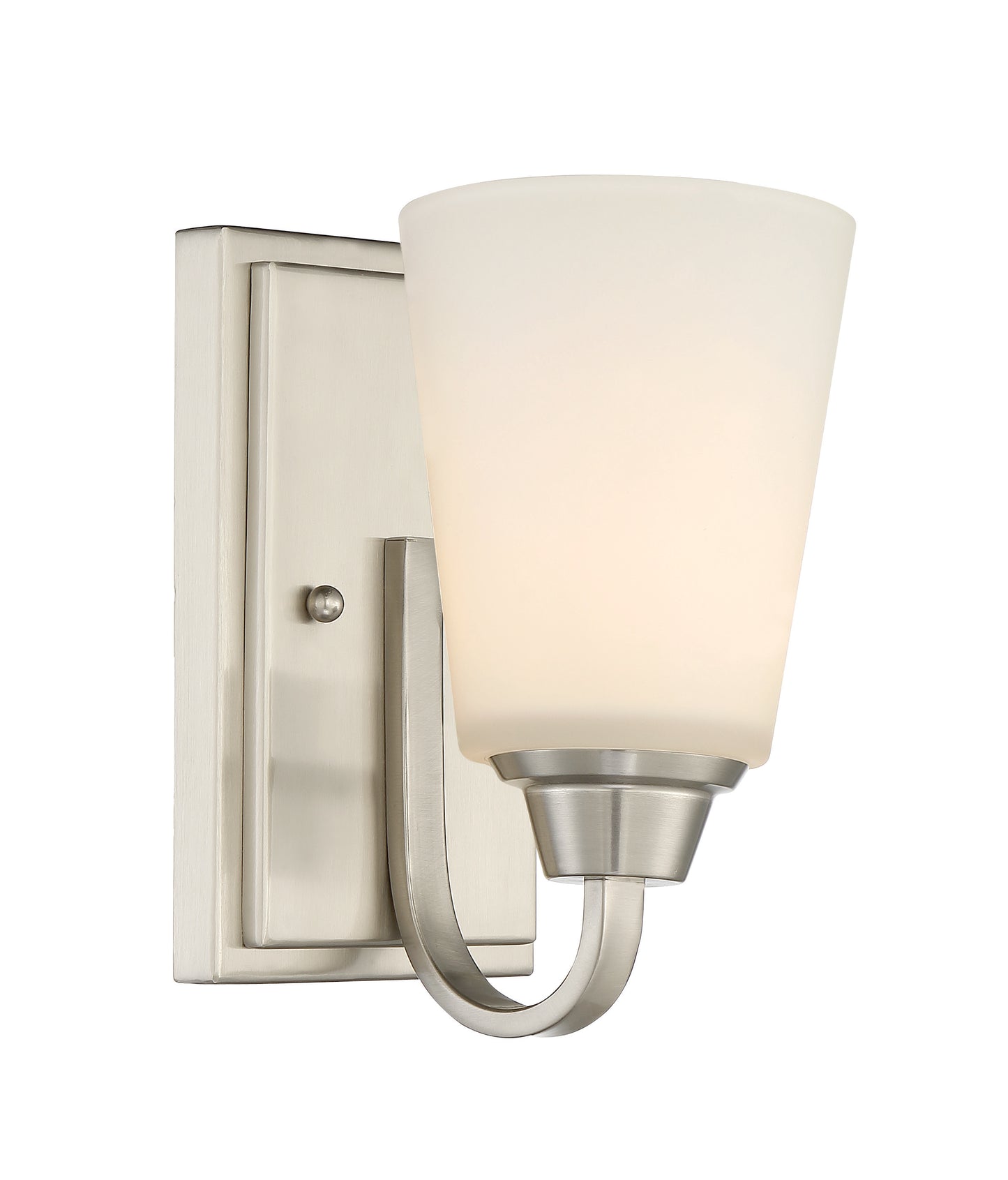 41901-BNK - Grace 1 Light 8.5" High Wall Sconce - Brushed Nickel
