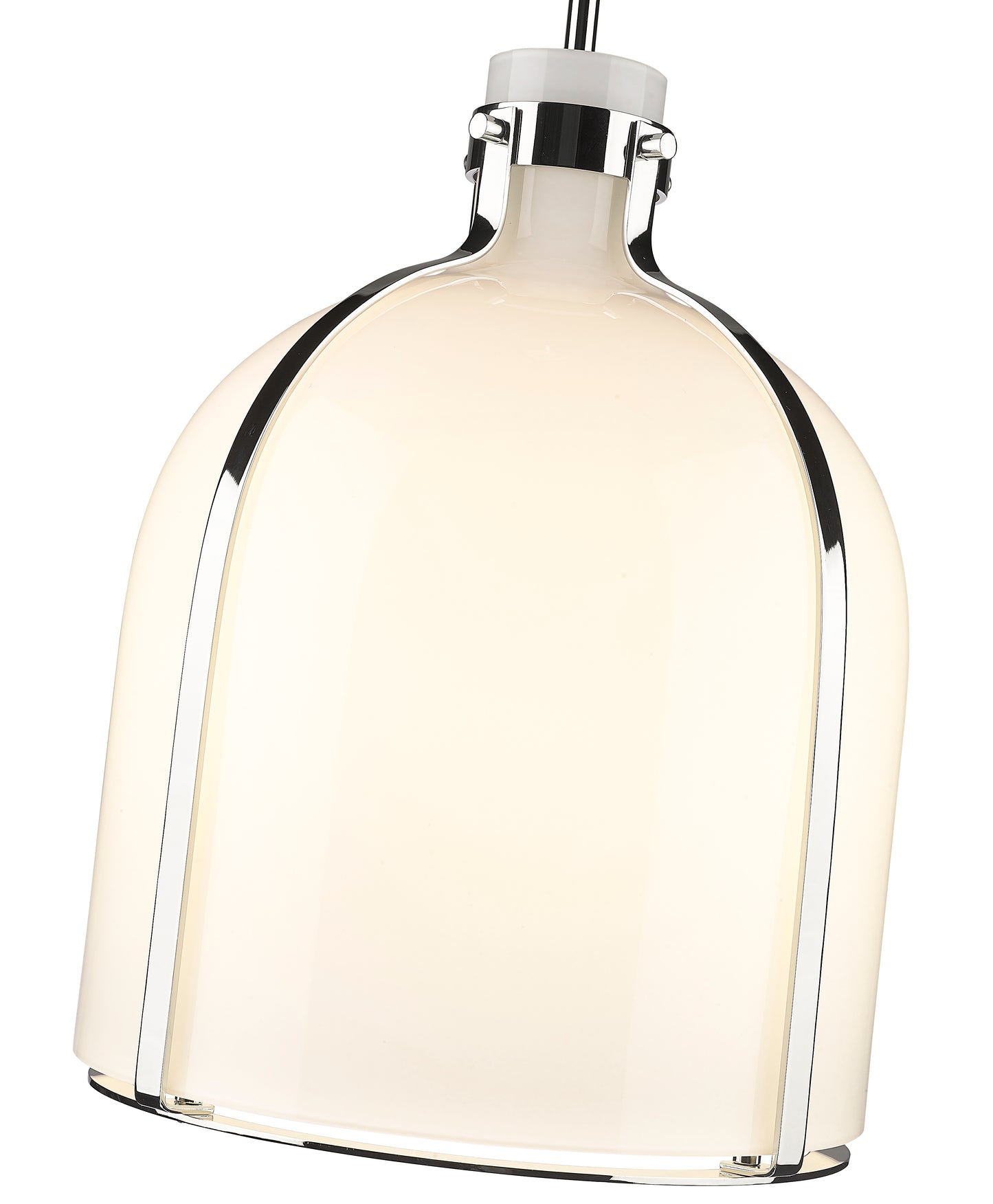 818-12PN - Pearson 1 Light 12" Pendant - Polished Nickel