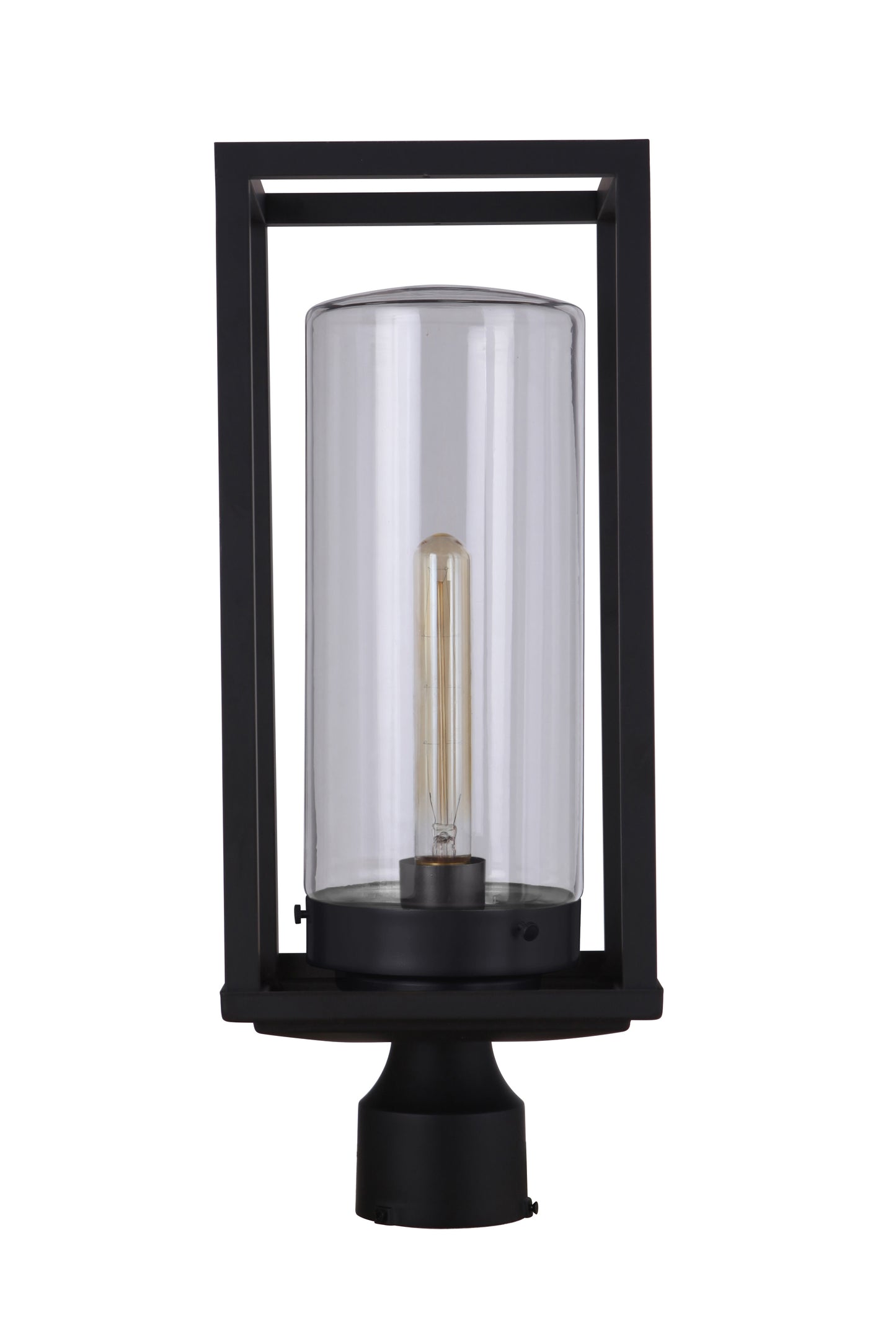 ZA4825-MN - Neo 1 Light 17" High Post Mount - Midnight